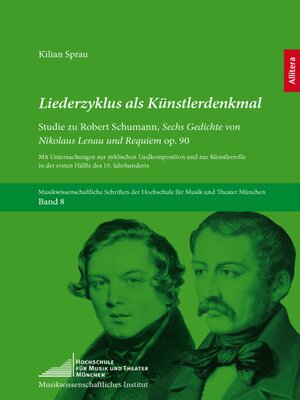 cover image of Liederzyklus als Künstlerdenkmal
